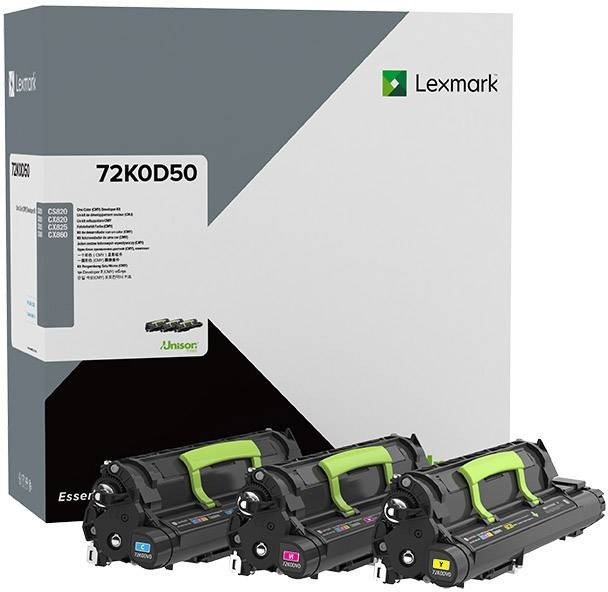 Lexmark 72K0D50 Developer Kit Color (CMY) ORIGINAL