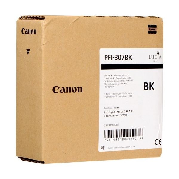 Canon PFI307BK Cartus Cerneala Black ORIGINAL