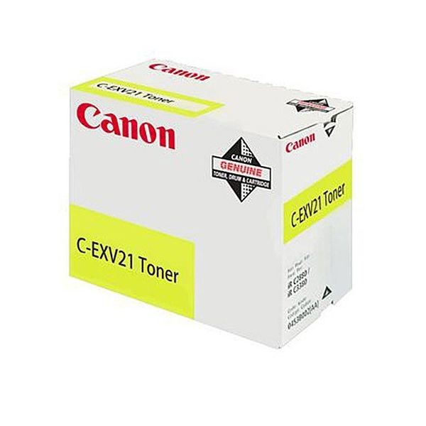 Canon C-EXV21Y Cartus Toner Yellow ORIGINAL CEXV21Y