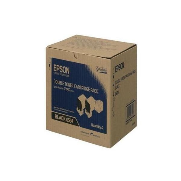 Epson C13S050594 Cartus Toner Black DUAL PACK ORIGINAL S050594