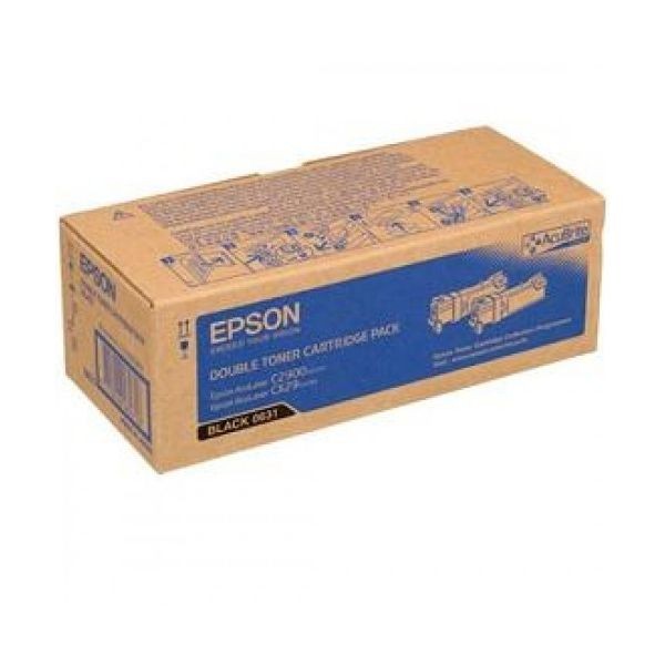 Epson C13S050631 Cartus Toner Black DUAL PACK ORIGINAL S050631