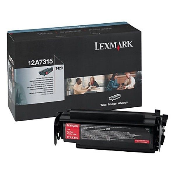 Lexmark 12A7315 Cartus Toner Black ORIGINAL