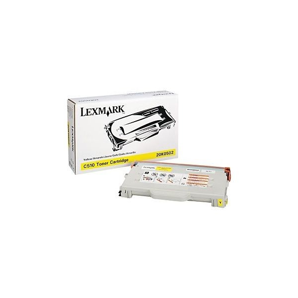 Lexmark 20K0502 Cartus Toner Yellow ORIGINAL