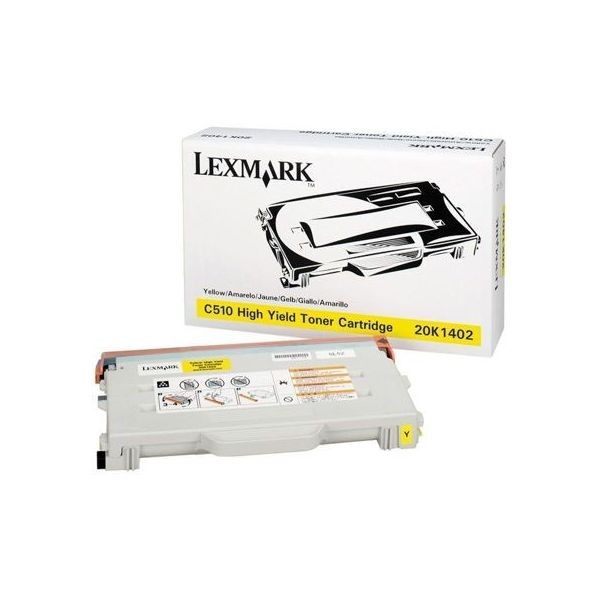 Lexmark 20K1402 Cartus Toner Yellow ORIGINAL