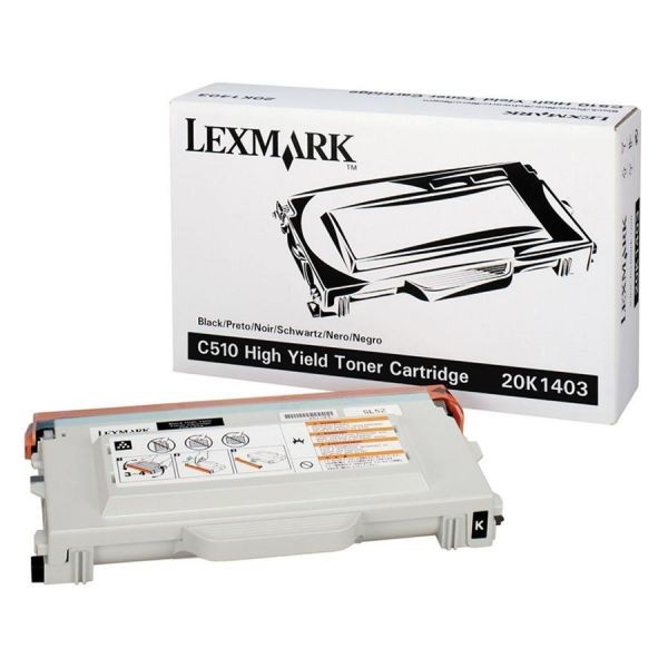Lexmark 20K1403 Cartus Toner Black ORIGINAL