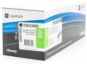 Lexmark 72K2XK0 Cartus Toner Black ORIGINAL