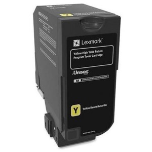 Lexmark 74C0H40 Cartus Toner Yellow ORIGINAL