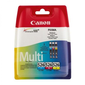 Canon CLI526MULTI Cartus Cerneala C,M,Y Pack ORIGINAL