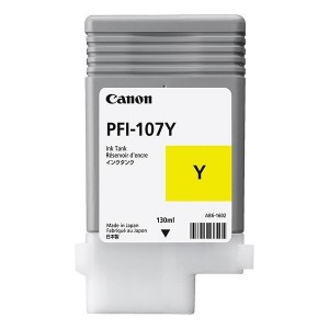Canon PFI107Y Cartus Cerneala Yellow ORIGINAL