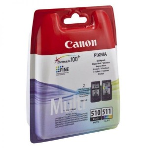 Canon PG510MULTI Cartus Cerneala Bk,Color Pack ORIGINAL PG510+ CL511