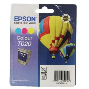 Epson C13T02040110 Cartus Cerneala Color ORIGINAL T020