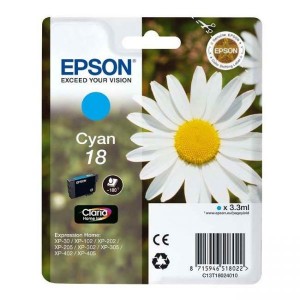 Epson C13T18024010 Cartus Cerneala Cyan ORIGINAL 18