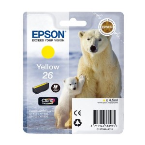 Epson C13T26144010 Cartus Cerneala Yellow ORIGINAL 26