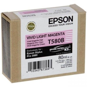 Epson C13T580B00 Cartus Cerneala Light Magenta ORIGINAL T580B