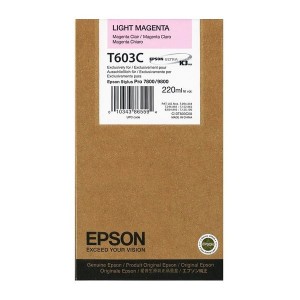 Epson C13T603C00 Cartus Cerneala Light Magenta ORIGINAL T603C