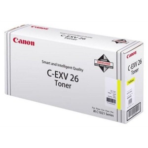 Canon C-EXV26Y Cartus Toner Yellow ORIGINAL CEXV26Y