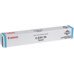 Canon C-EXV34C Cartus Toner Cyan ORIGINAL CEXV34C