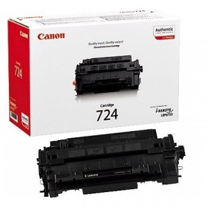 Canon CRG724 Cartus Toner Black ORIGINAL CRG-724