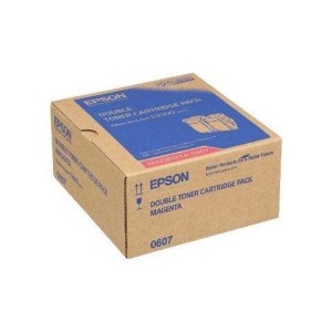 Epson C13S050607 Cartus Toner Magenta DUAL PACK ORIGINAL S050607