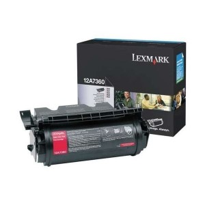 Lexmark 12A7360 Cartus Toner Black ORIGINAL